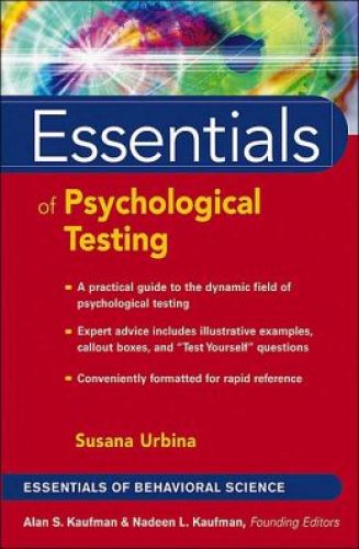 Essentials of Psychological Testing